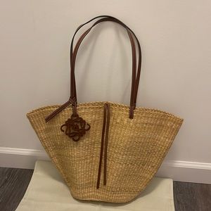 Loewe straw bag
